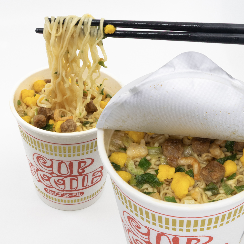 【NISSIN 日清】合味道原味系列鮮蝦味杯麵(70gx24杯)