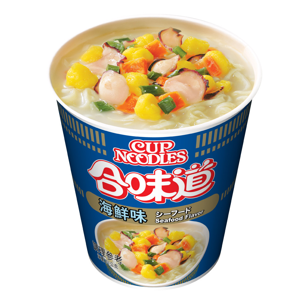 【NISSIN 日清】合味道海鮮味杯麵(68gx24杯)